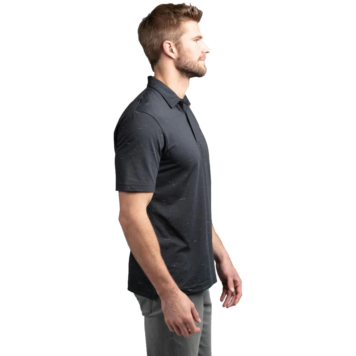 TravisMathew Mirror In Bathroom Mens Golf Polo - Image 2