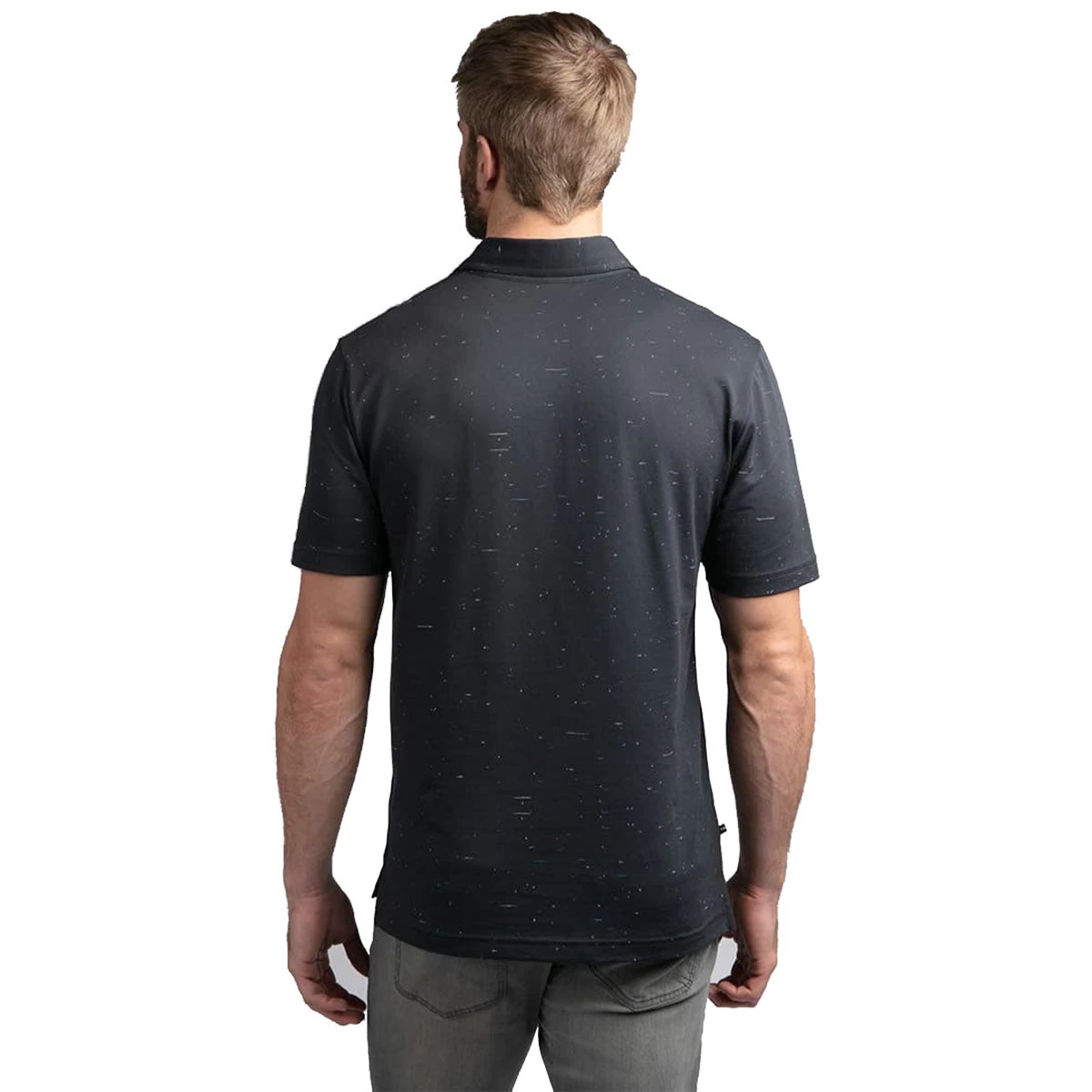 TravisMathew Mirror In Bathroom Mens Golf Polo - Image 3