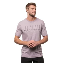 TravisMathew Youll Do Heather Grapeade Mens Golf T-Shirt