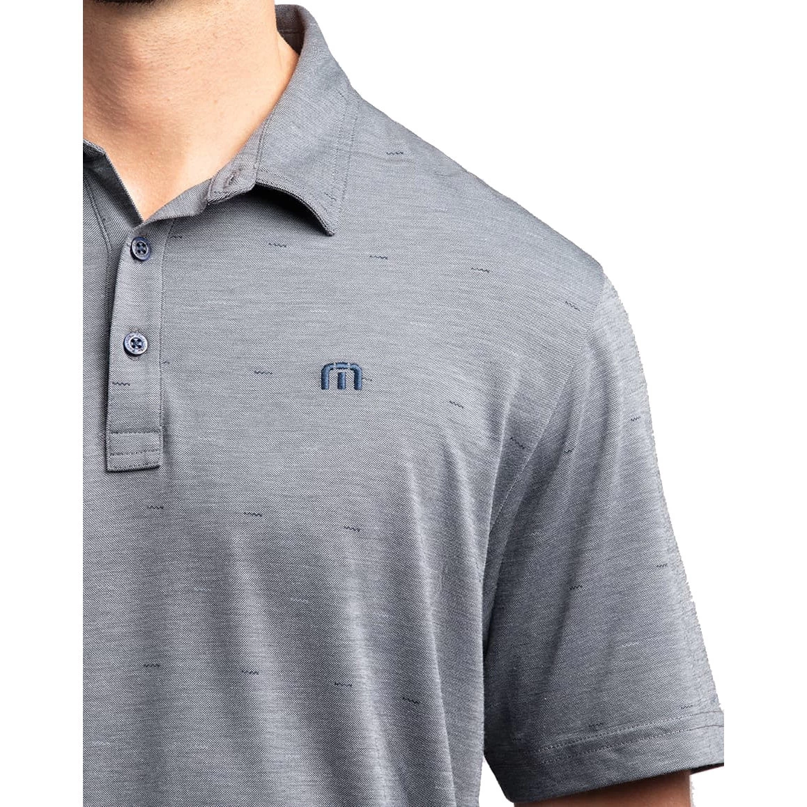 TravisMathew I Know Huh Mens Golf Polo - Image 2