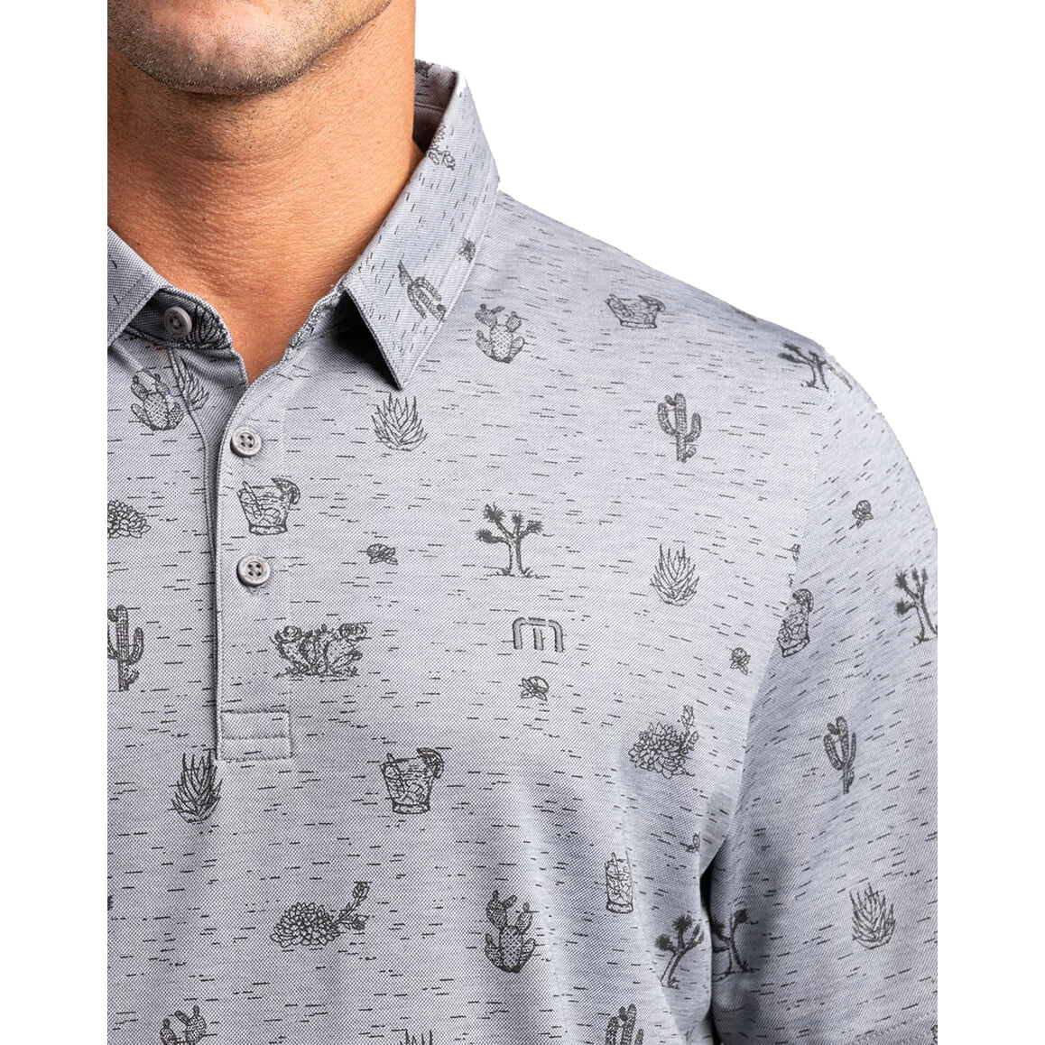 TravisMathew Archer Mens Golf Polo - Image 2