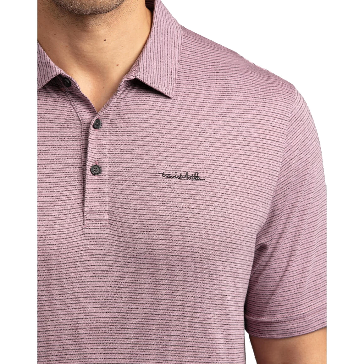 TravisMathew Fish Outta Water Mens Golf Polo - Image 2