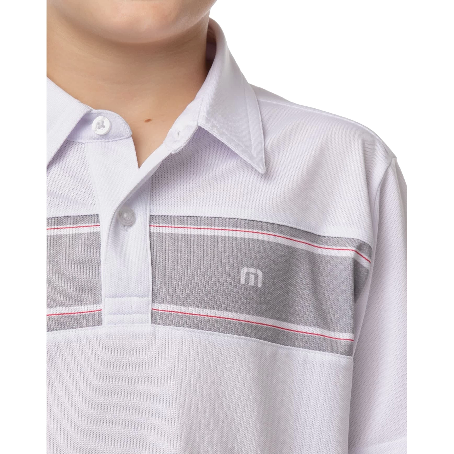 TravisMathew J Night Life Boys Golf Polo - Image 2