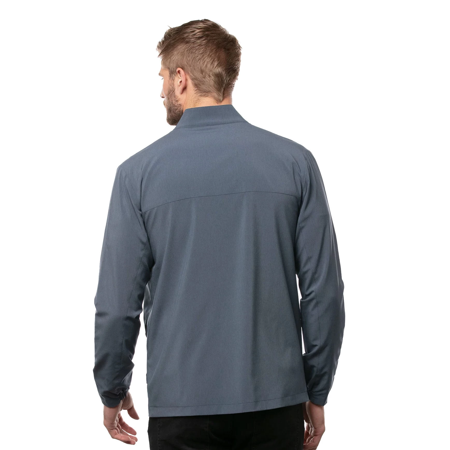 TravisMathew Tee Box Mood Indigo Mens Golf Jacket - Image 2
