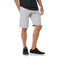 TravisMathew Shipfaced Heather Sleet 10in Mens Golf Shorts