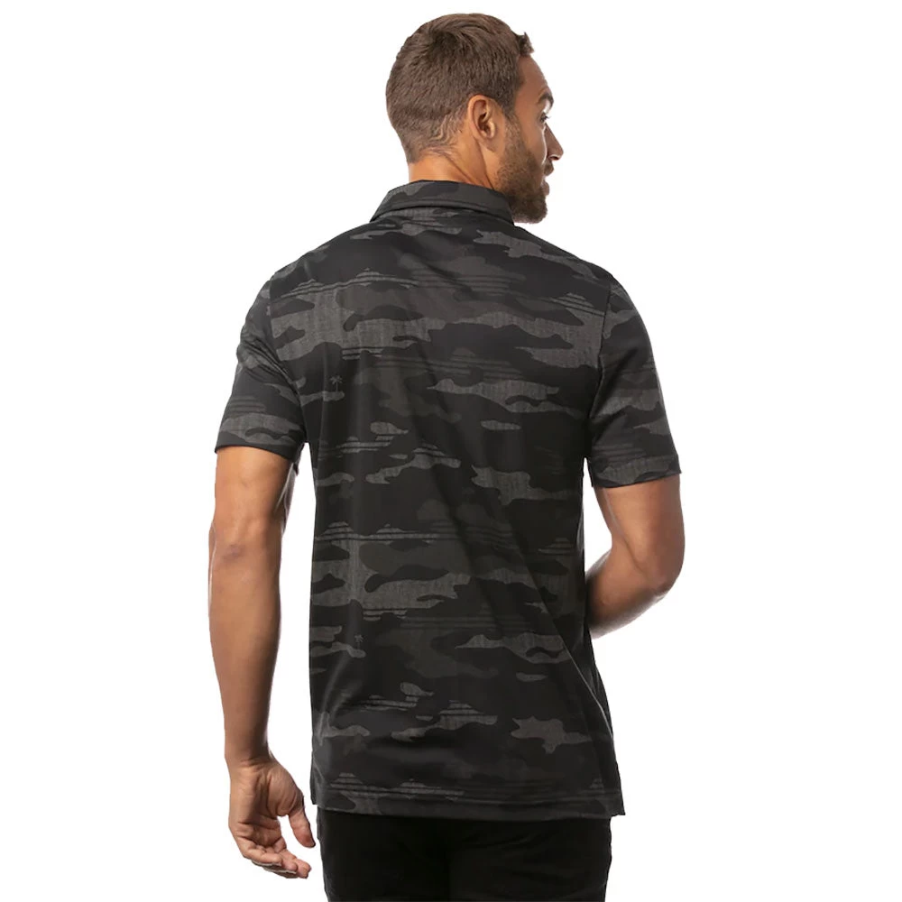 TravisMathew Heater Camo Mens Golf Polo - Image 2