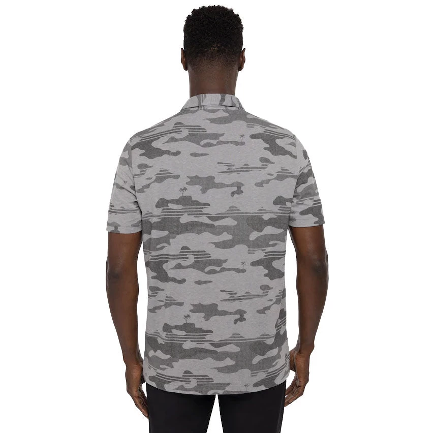 TravisMathew Heater Camo Mens Golf Polo - Image 6