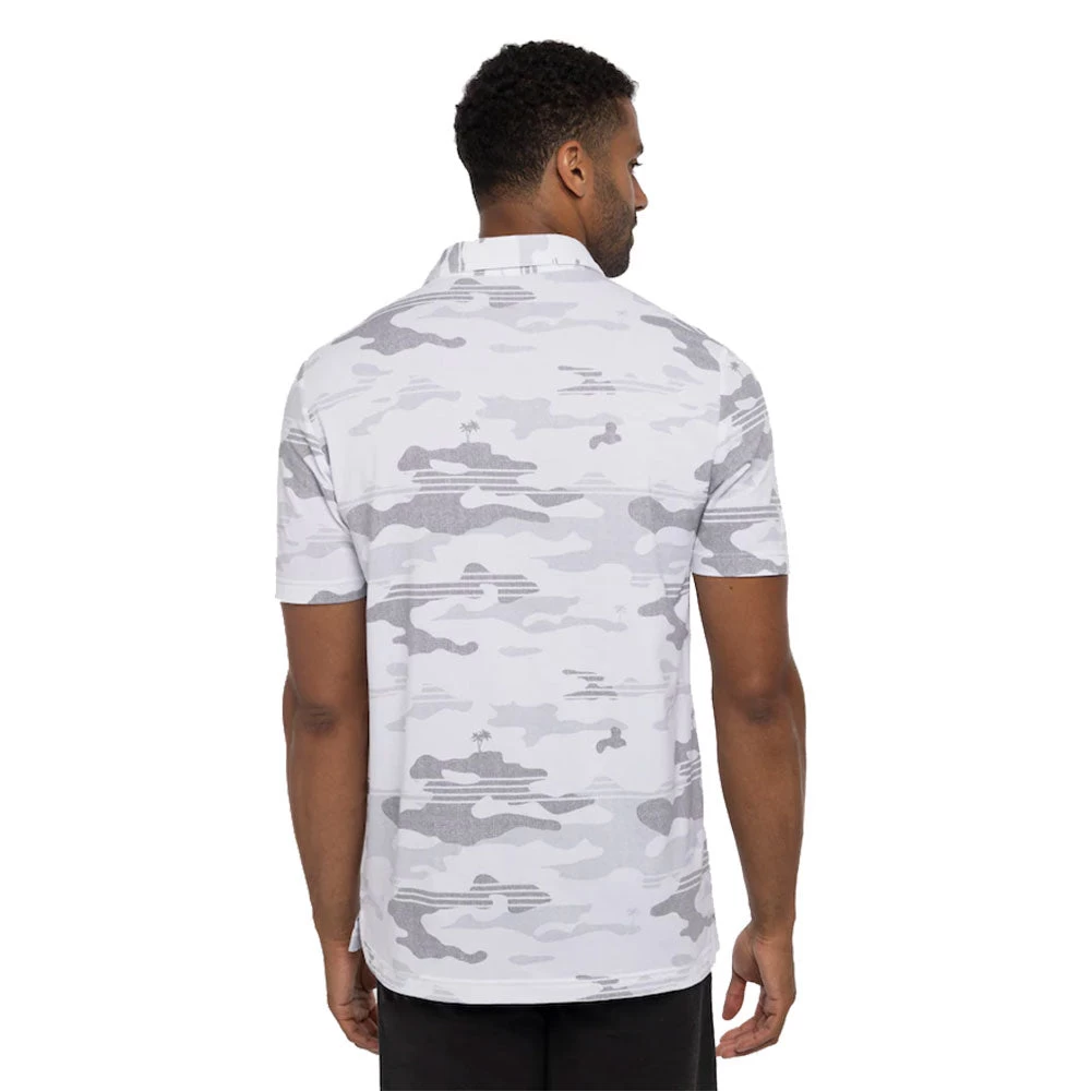 TravisMathew Heater Camo Mens Golf Polo - Image 8