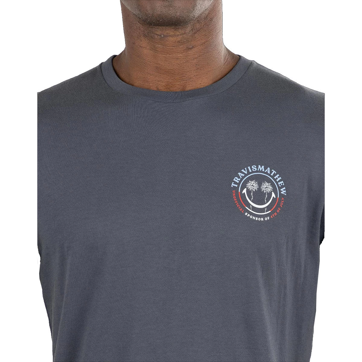 TravisMathew Party Boss Mens Golf T-Shirt - Image 3