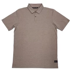 TravisMathew Tucan Heather Portabella Mens Golf Polo