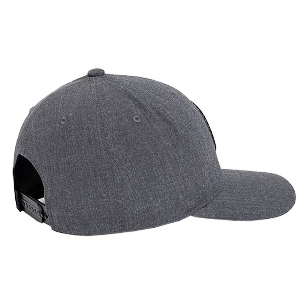 TravisMathew Free Roll Heather Grey Pinstripe Mens Hat - Image 2