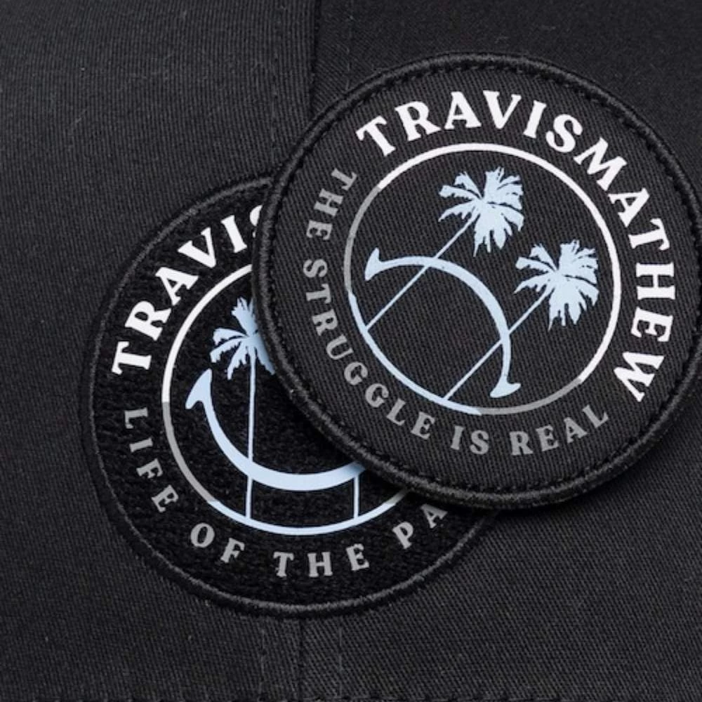 TravisMathew Men's Lake Escape Snapback Hat - Image 4